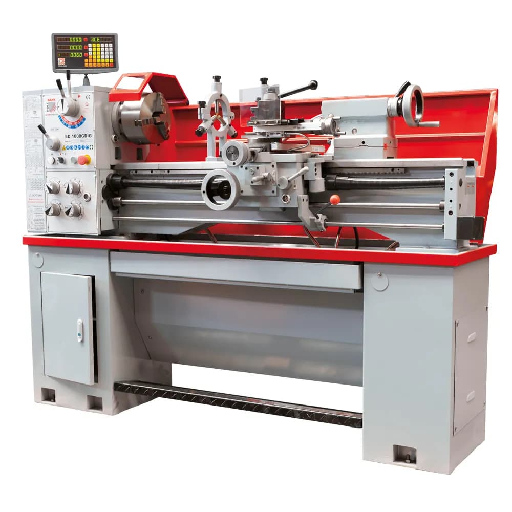 Tour à métaux + positionneur digital Holzmann ED1000GDIG 400 V