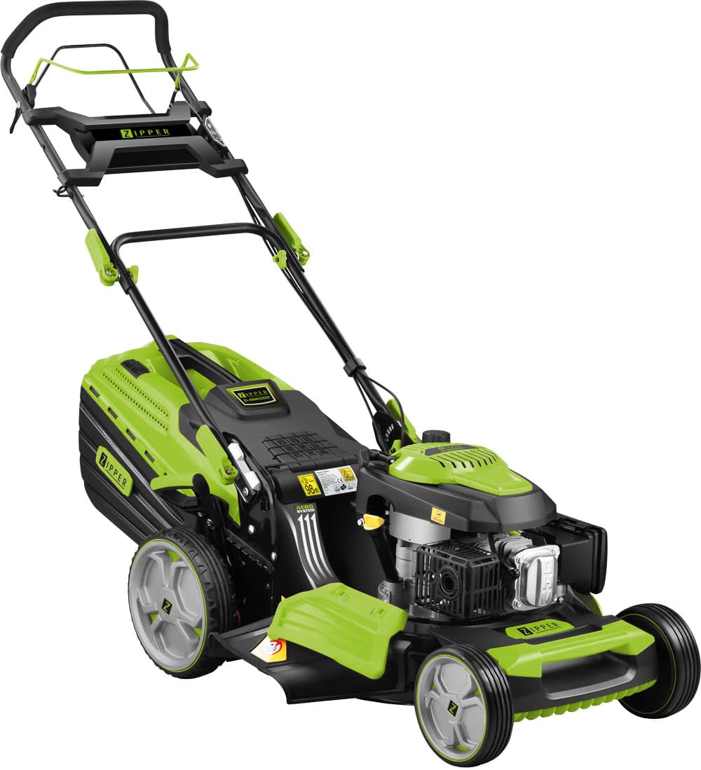 Zipper ZI-BRM52EST – Tondeuse à gazon thermique à démarrage électrique Largeur de coupe 52 cm