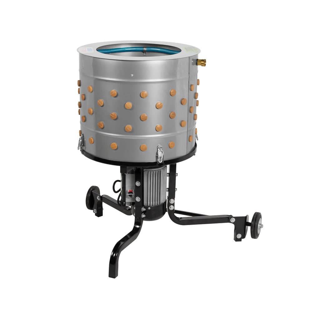Zipper ZI-GRM1100 – Plumeuse rotative de volailles – Tambour Ø 500 mm – 1000 W – 230 V