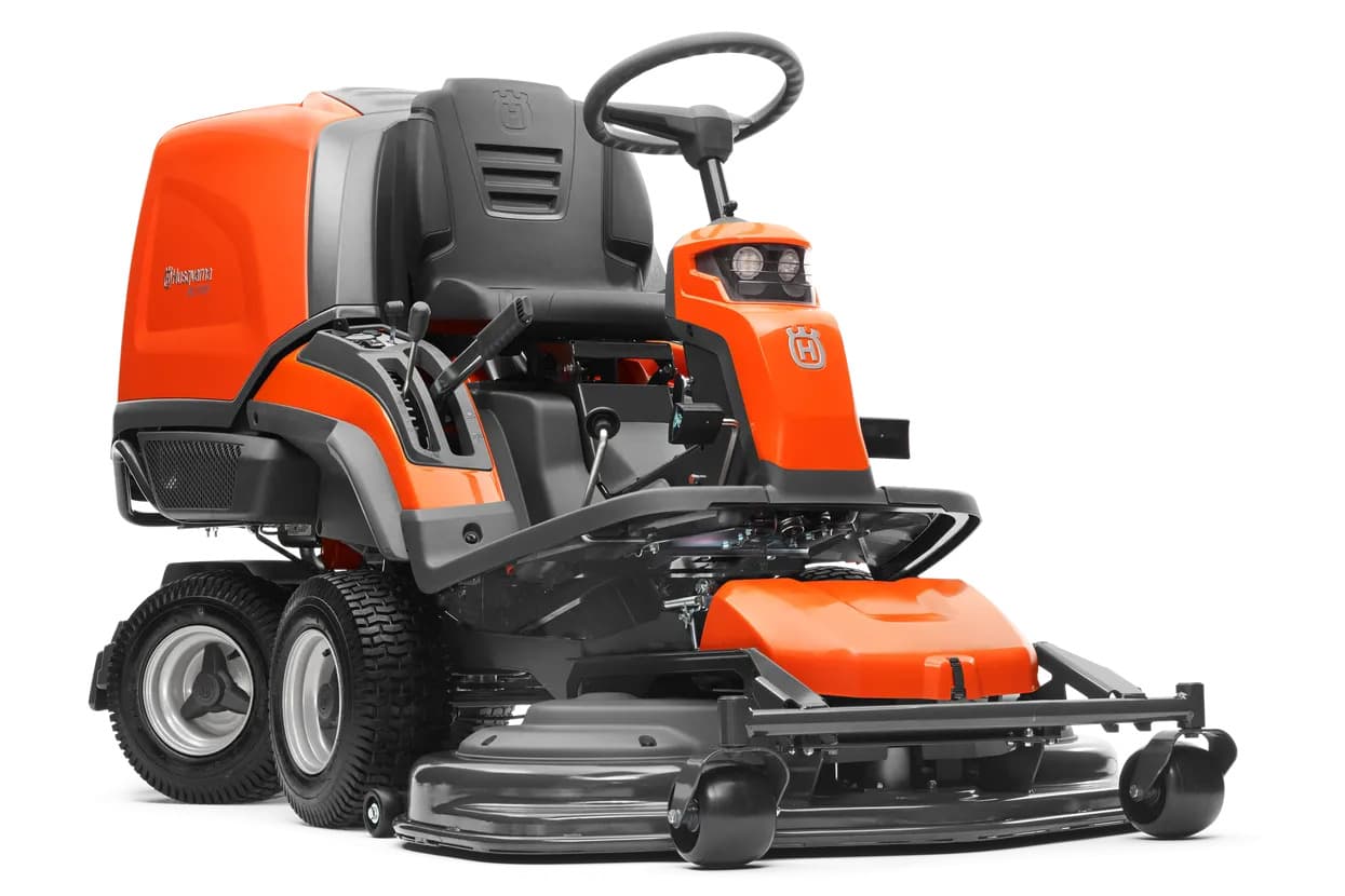 Tondeuse autoportée Husqvarna RC 318T avec sac de ramassage 300 L Sans plateau