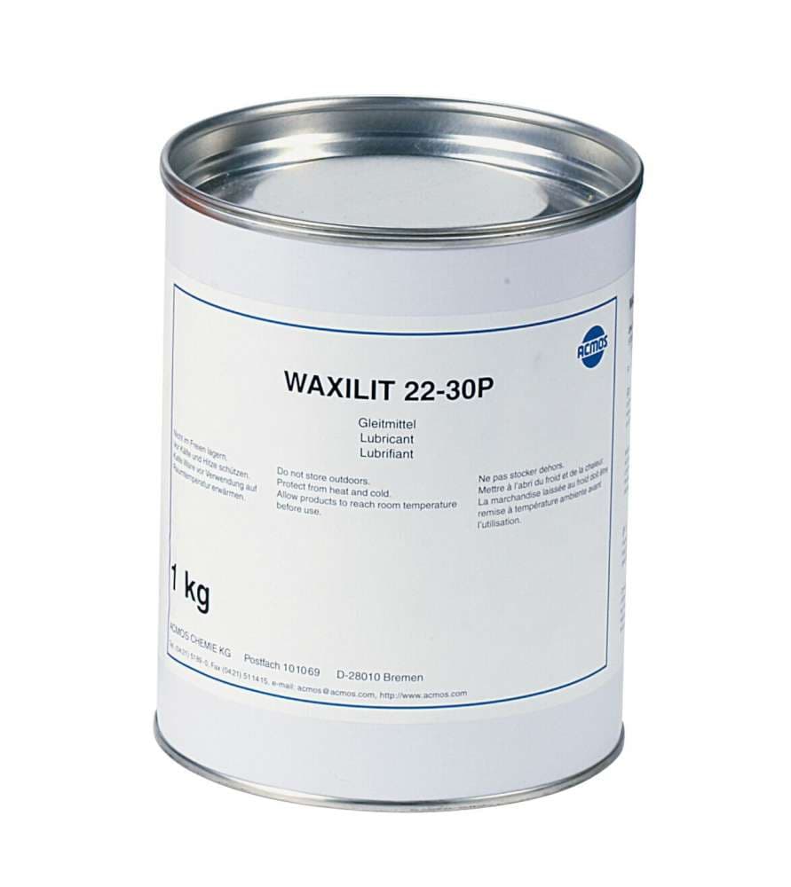 Lubrifiant Waxilit 22-30P en pâte pour tables machines à bois (pot de 1 kg)
