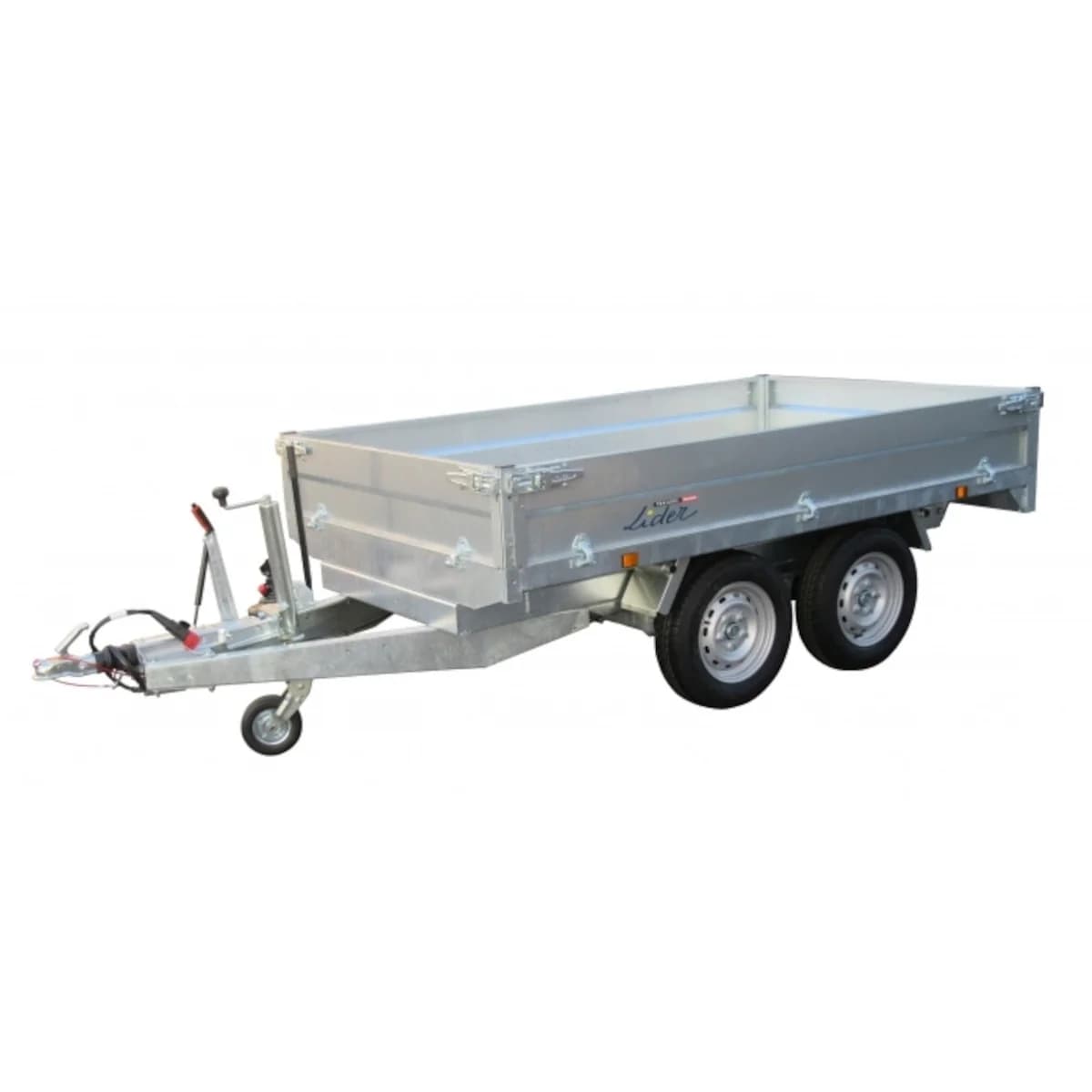 Remorque benne – PTAC 2500 kg (256×148 cm) Lider 39600