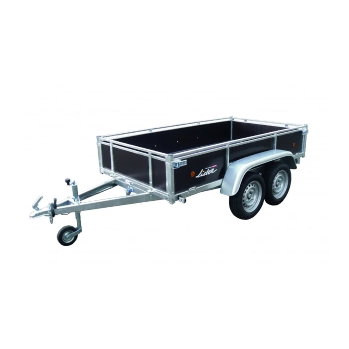 Remorque bois double essieu PTAC 750 kg Lider 43450