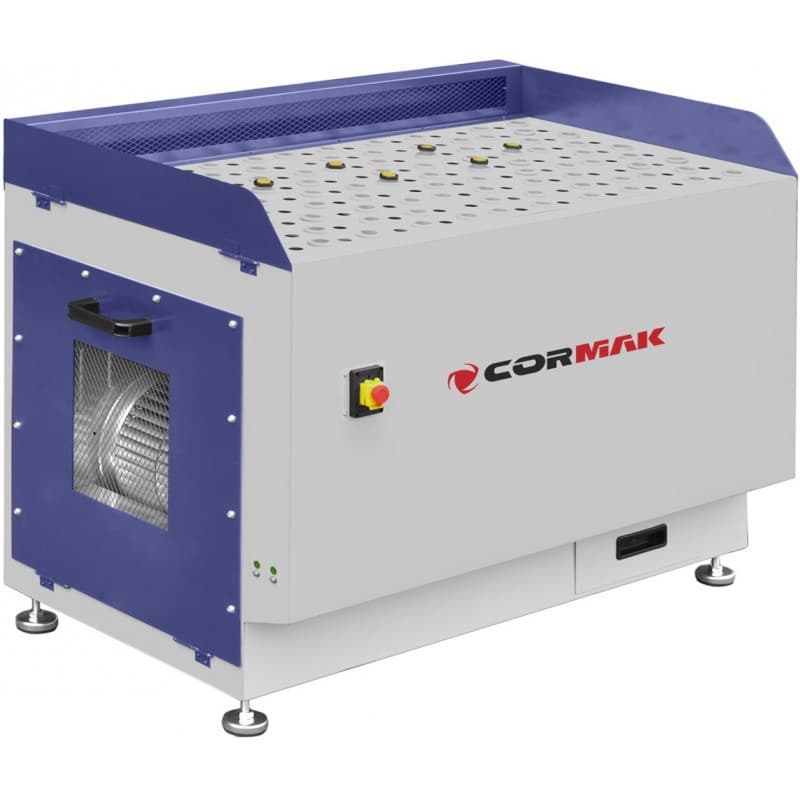 Cormak DT1000 – Table d’aspiration pour pièce à bois 550 W (S6) 230 V 4000 m³/h