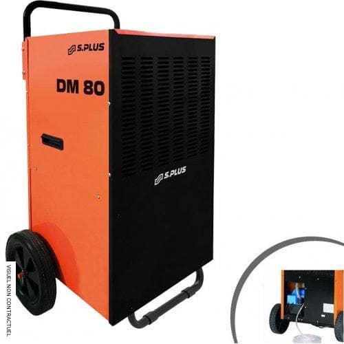 Déshumidificateur d'air professionnel DM 80.1 P avec pompe de relevage - SPLUS