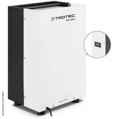 Déshumidificateur électrique monophasé TTK 105 S avec compteur horaire - TROTEC