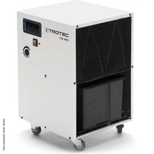 Déshumidificateur mobile de chantier électrique monophasé TTK 140 S aux gaz chauds - TROTEC