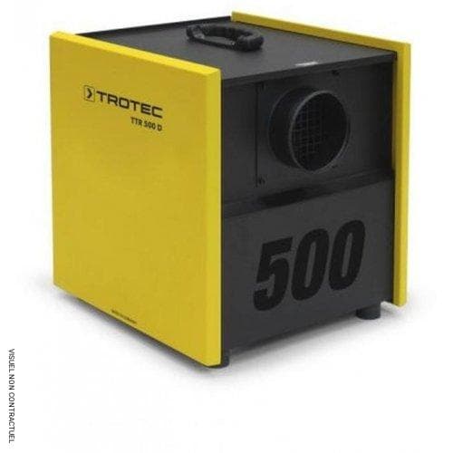Déshydrateur à adsorption électrique à deux circuits d'air TROTEC TTR 500 D - TROTEC-DANTHERM