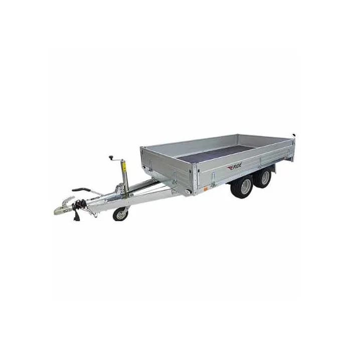 Plateau surbaissé ridelles alu roues dessous gamme XRS 302 FR