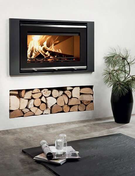 Westfire Uniq 32 Innsats Bred Ramme/Glassfront