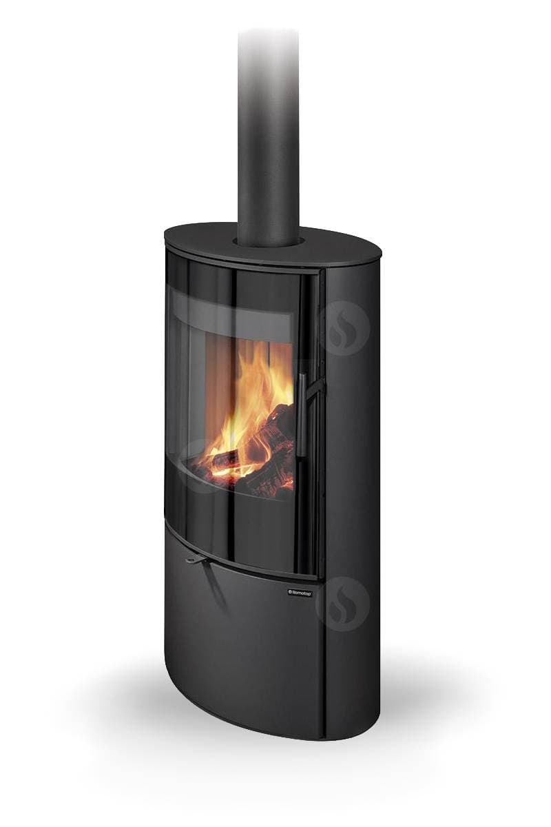 Romotop Ovalis G 30 Sort stål