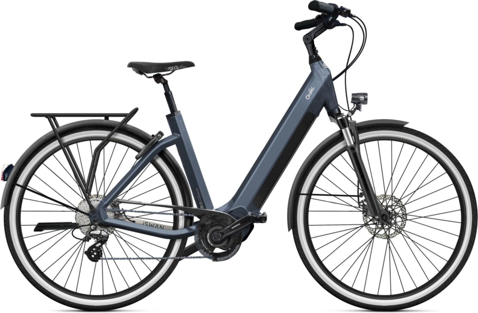 O2feel iVog City Up 6.1 - VAE Shimano Nexus 7 - Noir mat - L