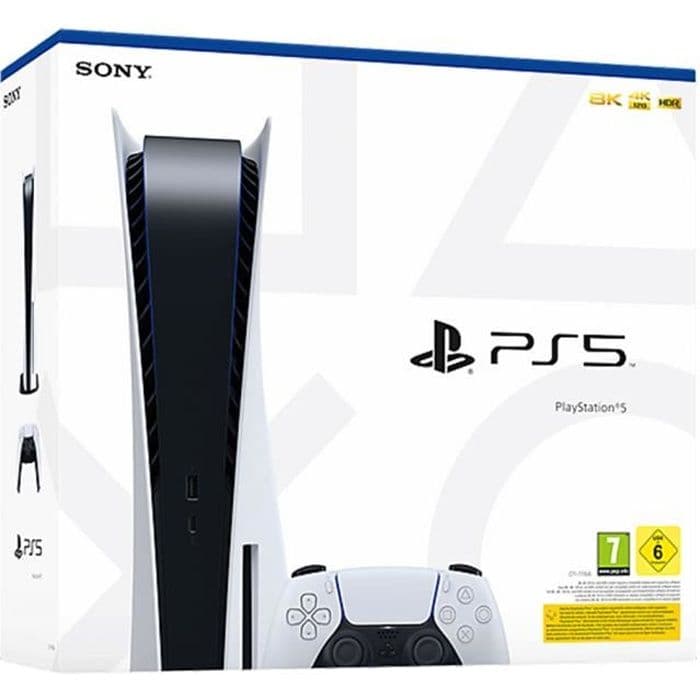 Console de salon - Sony - PlayStation 5 - Edition Standard - 825 Go - Blanc