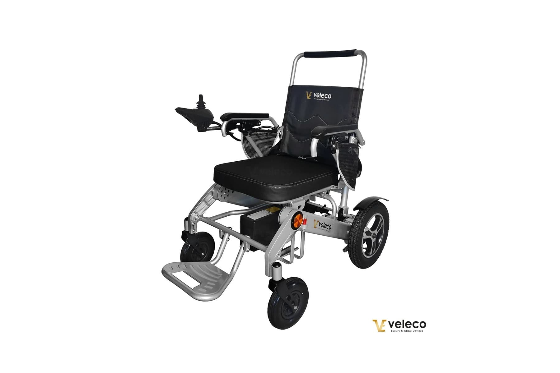 Fauteuil roulant électrique pliable Veleco COSMO pour personnes à mobilité réduite