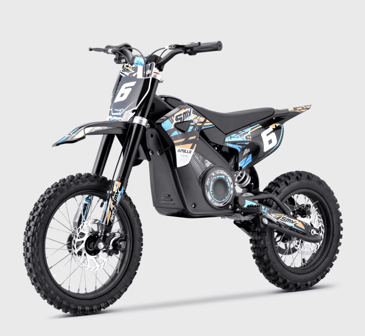 SmallMX Dirt Bike Enfant smx RKT 1300w Brushless - Électrique - Bleu