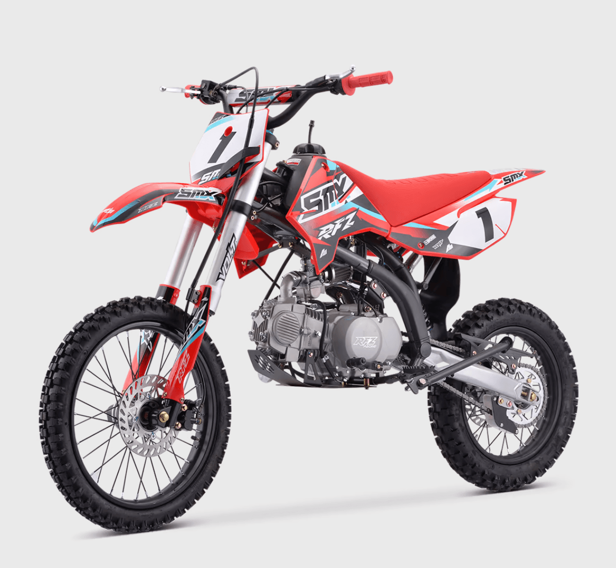 SmallMX Dirt Bike smx RFZ Enduro 150CC Thermique - Rouge