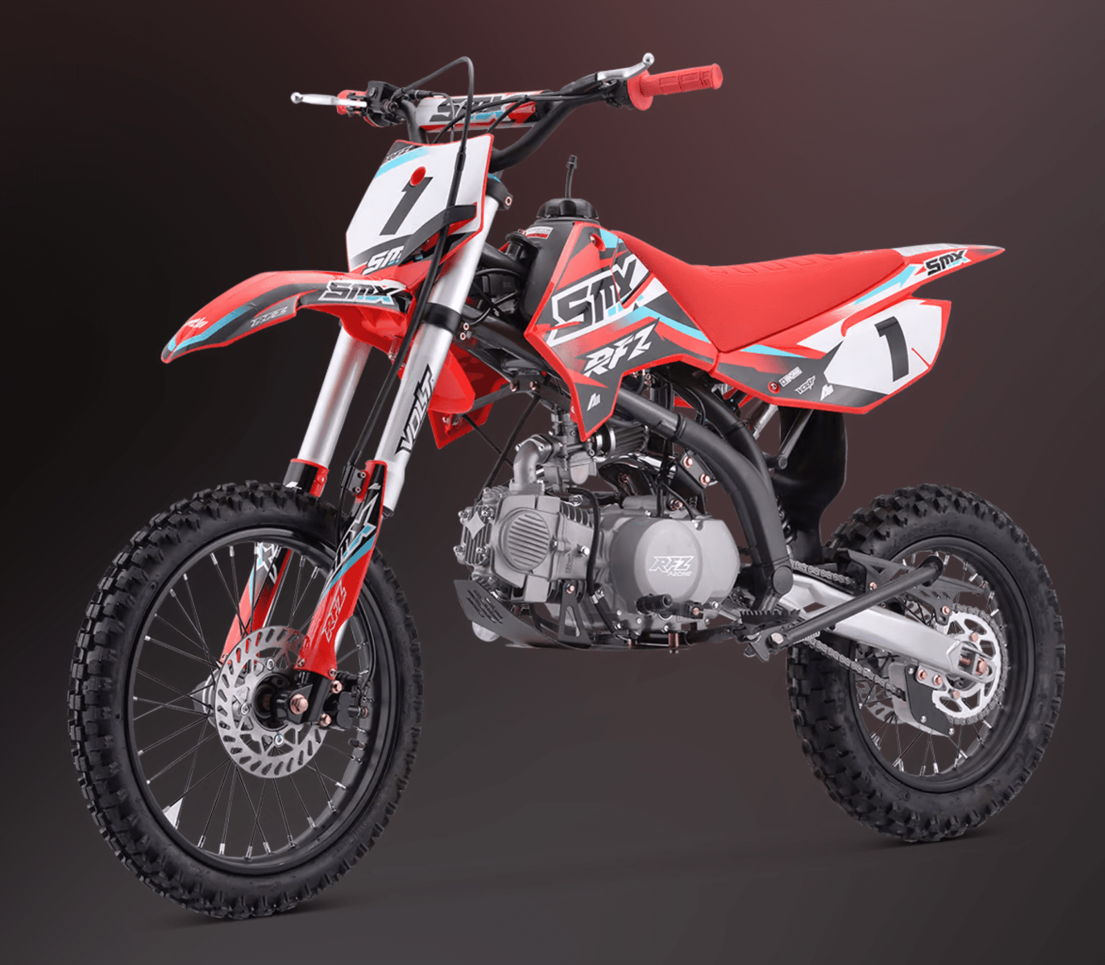 SmallMX RFZ Enduro 150CC - Dirt Bike SMX - Rouge