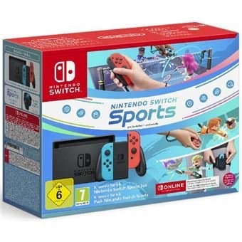 Nintendo Switch (bleu néon + rouge néon) pack Nintendo Switch Sports