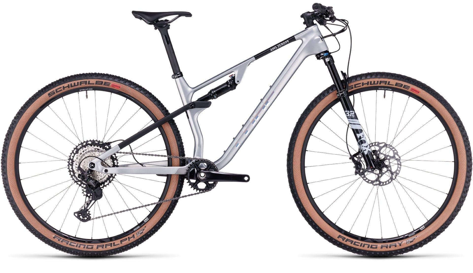 Cube AMS ZERO99 C:68X Race silver´n´black - L