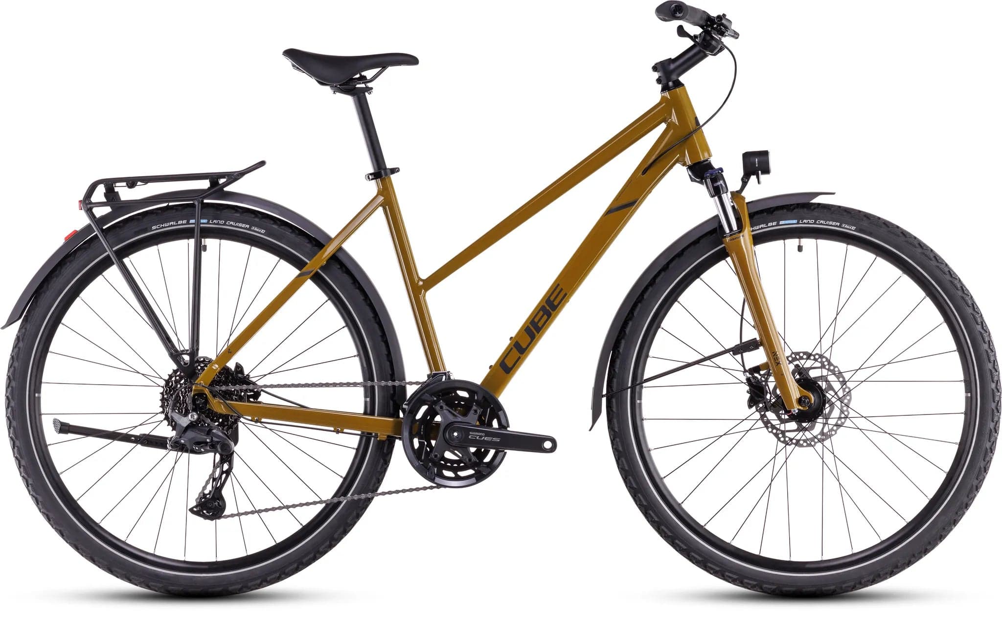 Cube Nature Pro Allroad willowgreen´n´black Trapeze 2026 - Standard