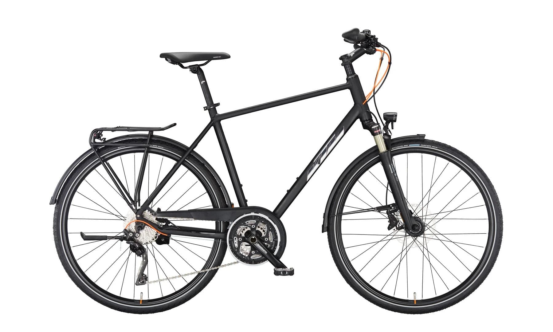 KTM LIFE 1964 Diamant Black Matt (Chrome&Chrome Orange Glossy) - XS