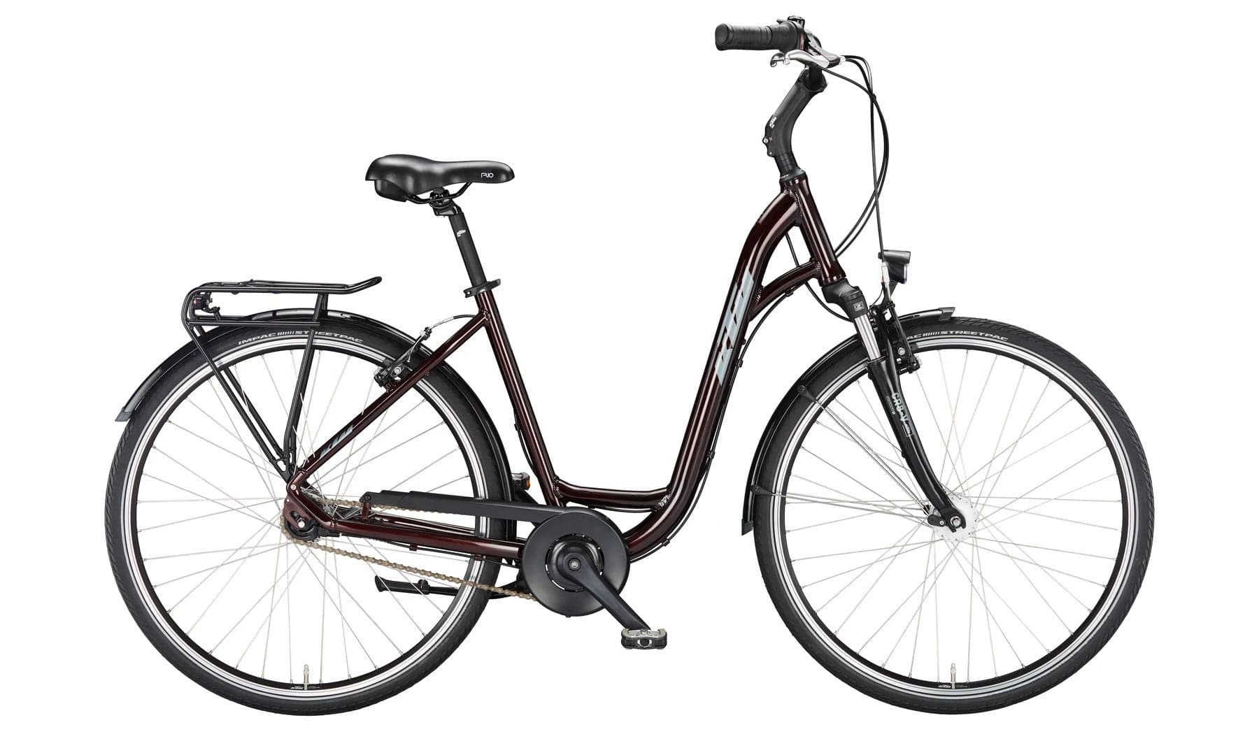 KTM CITY LINE 28 D-W Night Red (Grey) - Standard