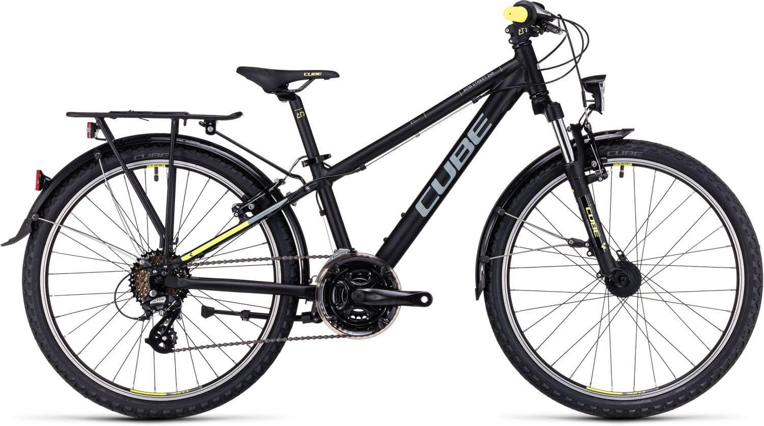 Cube Acid 240 Street black´n´yellow 24"