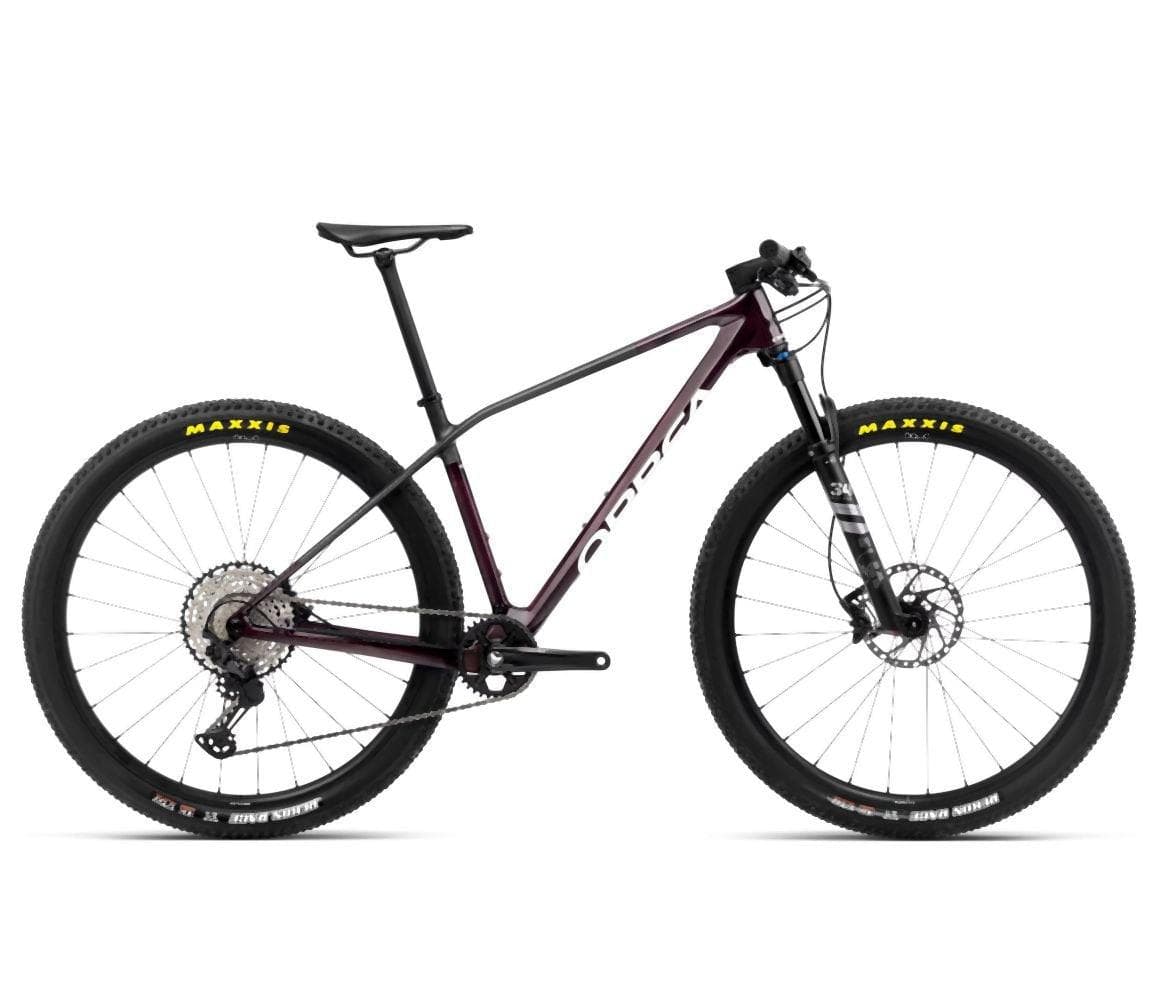 Orbea ALMA M10 Wine Red Carbon View - Carbon Raw - XL