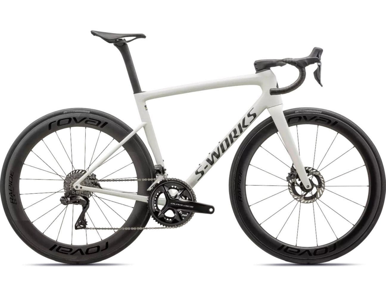 Specialized TARMAC SL8 S-Works DI2 SATIN FOG TINT / GREEN GHOST PEARL / RED GHOST PEARL FADE - XS