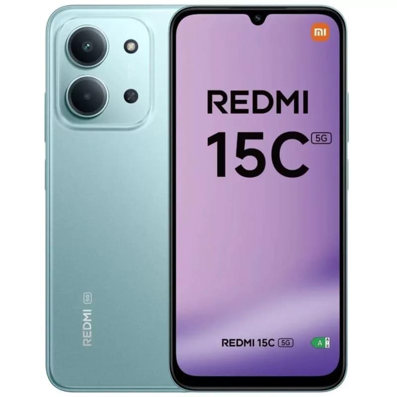 Smartphone Xiaomi Redmi 15C 4GB/ 256GB/ 6.9’/ 5G/ Verde