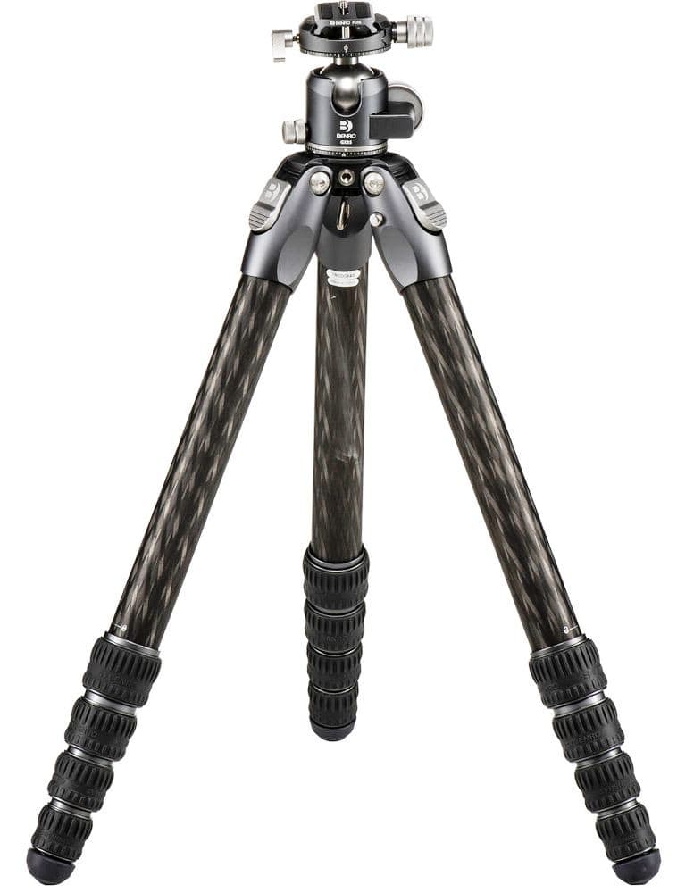 BENRO KIT TORTOISE 35C - TRÍPODE DE CARBONO SIN COLUMNA CON RÓTULA GX35
