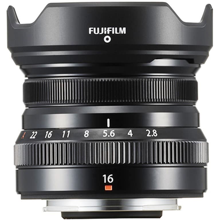FUJIFILM XF 16MM f/2.8 R WR -NEGRO