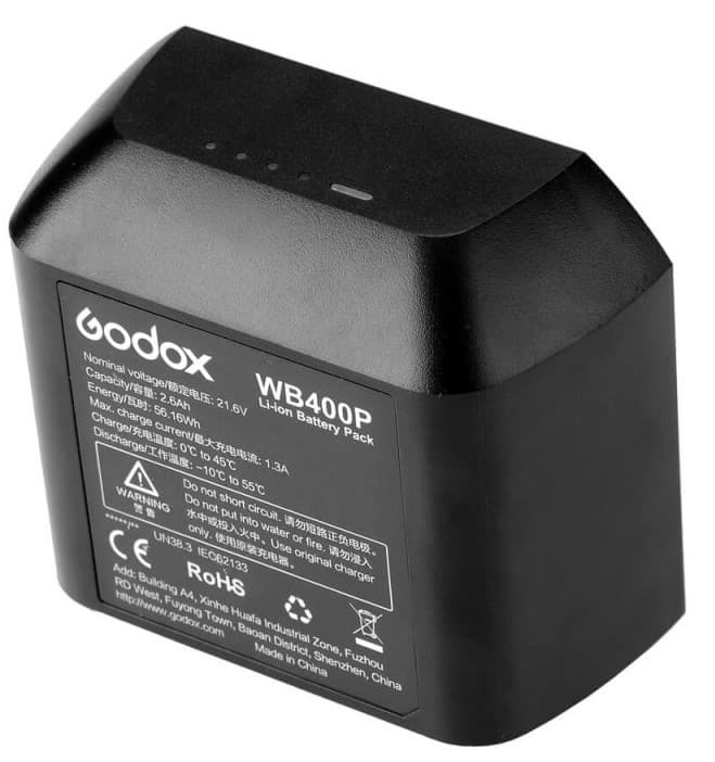 GODOX BATERIA WB400P PARA FLASH AD400PRO ORIGINAL