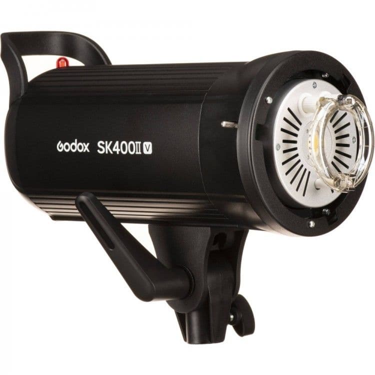 GODOX FLASH DE ESTUDIO SK400II-V CON LUZ DE MODELADO LED