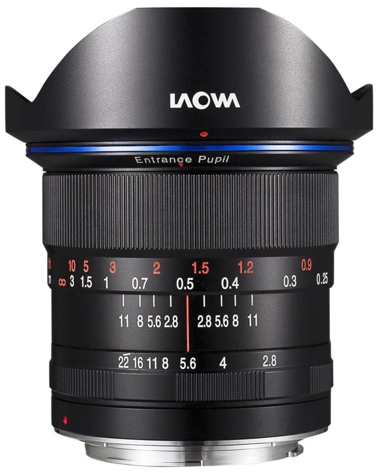 LAOWA 12MM F/2.8 ZERO-D SONY FE NEGRO