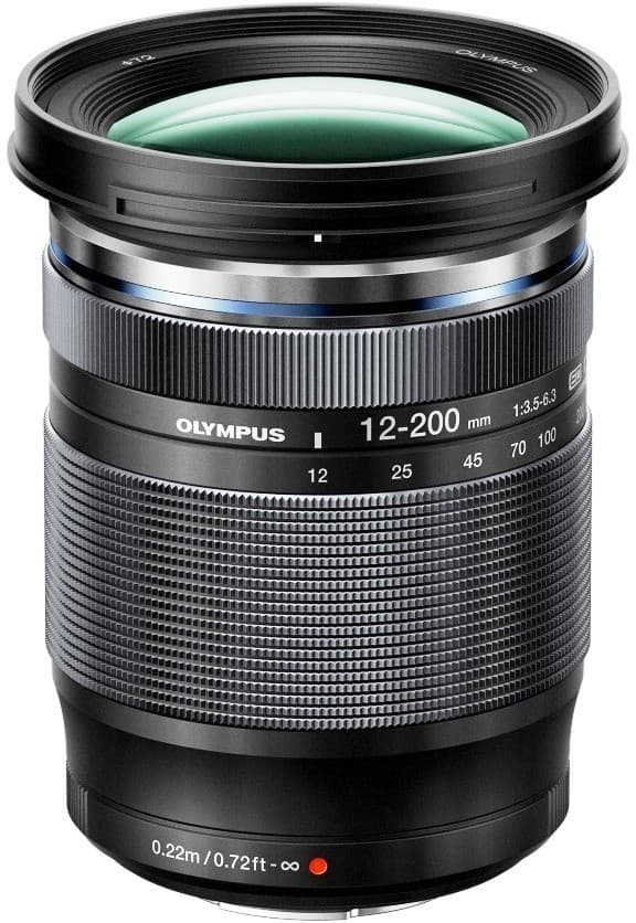 OLYMPUS M ZUIKO ED 12-200 F3.5-6.3 NEGRO