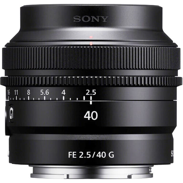 SONY 40MM F2.5G PRIME LENS (SEL40F25G.SYX)