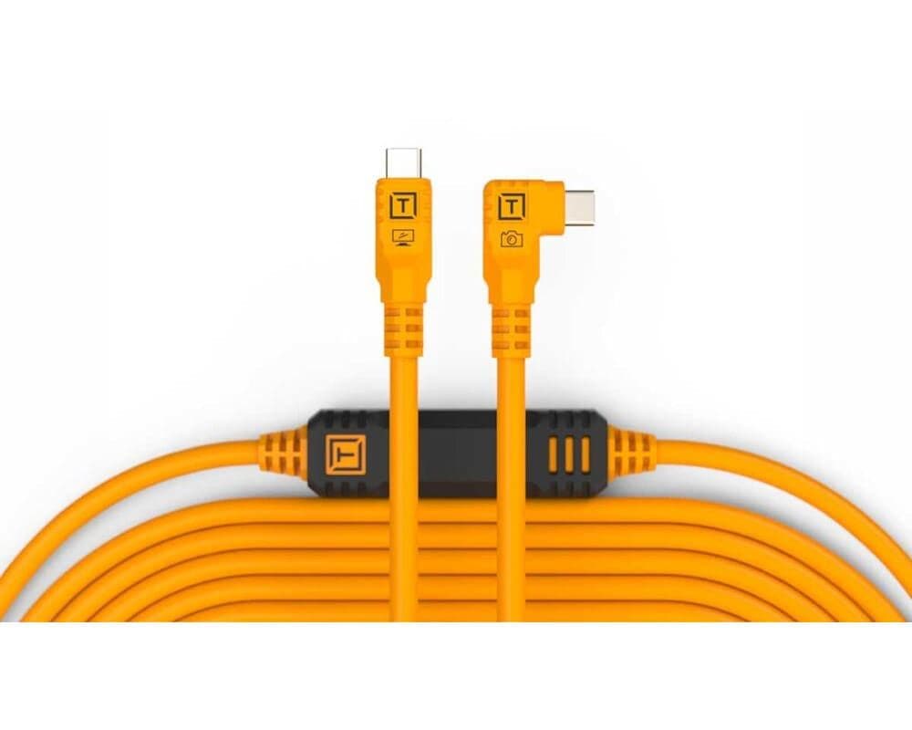 TETHERPRO CABLE USB-C A USB-CRIGHT ANGLE 31( 9.4m ) REF. CUC31RT2-ORG