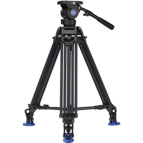BENRO TRIPODE KIT VIDEO DOBLE TUBO ALUMINIO BV8