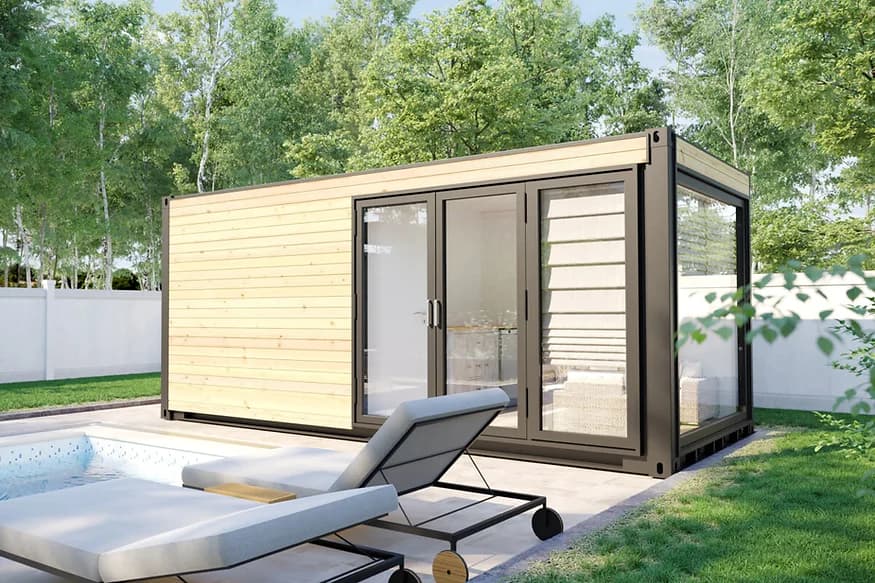 Conteneur maritime Sauna Cabin V7