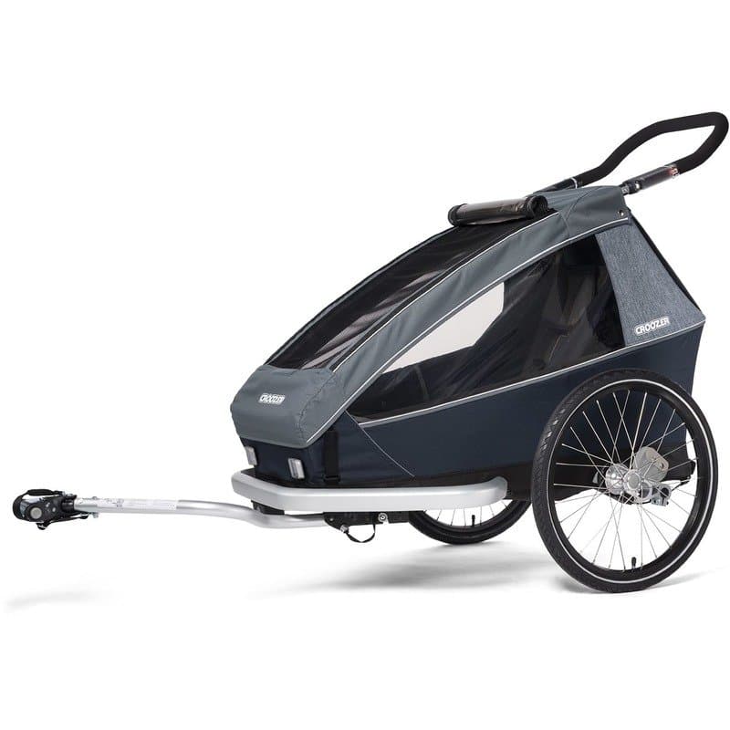 Croozer Kid Vaaya 1 - Remorque Vélo Enfants - graphite blue