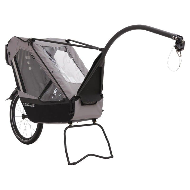 Tout Terrain Remorque pour Vélo pour 1 Enfant - Singletrailer II Touring - basalt grey