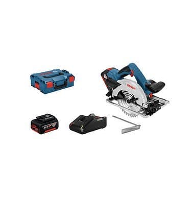 Bosch GKS 18V-57 G Akku-Handkreissäge-Set 18,0 V, mit 2 Akkus