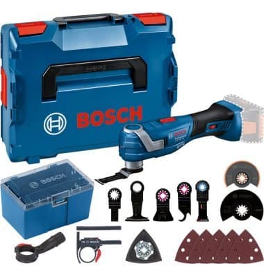 Bosch GOP 18V-34 Akku-Multifunktionswerkzeug-Set 18,0 V, ohne Akku