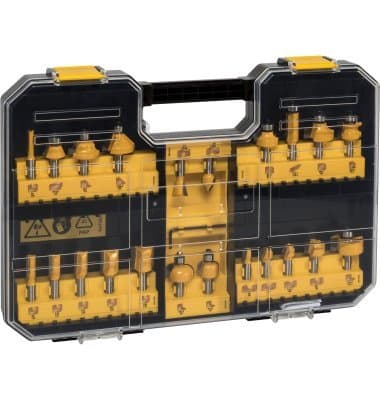 Dewalt DT90017-QZ Fräserset 22-tlg.