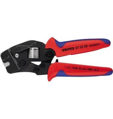 Knipex Crimpzange 97 53 09 190mm 0,08-10+16mm brüniert