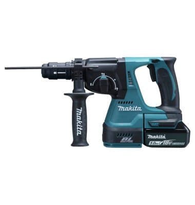 Makita DHR243RTJ Akku-Kombihammer-Set 18,0 V, mit 2 Akkus
