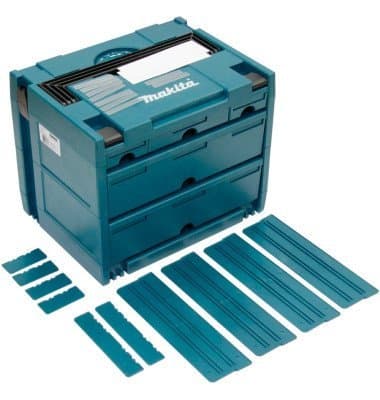Makita Werkzeugkoffer MAKSTOR 4.5 P-84349 blau 295x320x395mm leer