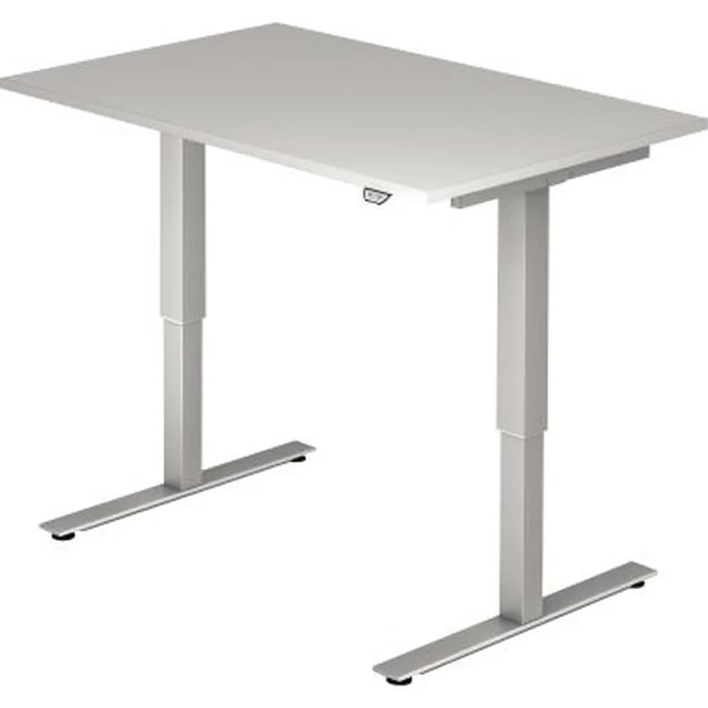Hammerbacher - Schreibtisch VXMST12/5/S 120x80cm grau