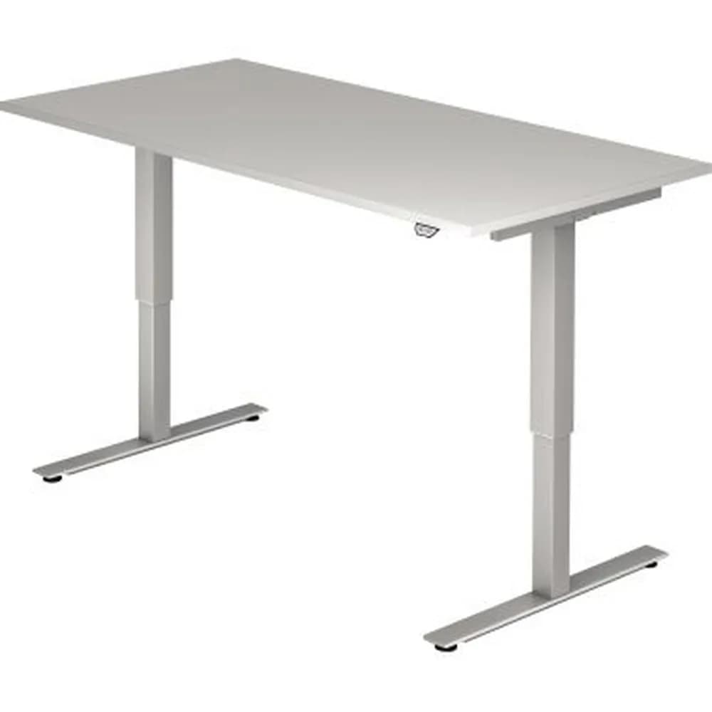 Hammerbacher - Schreibtisch VXMST16/5/S 160x80cm grau